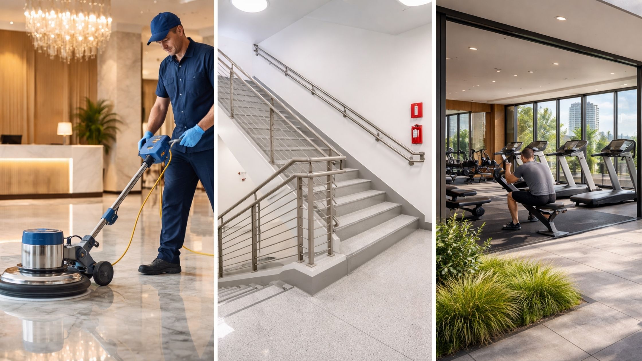 Professional lobby cleaning service in Sydney strata building