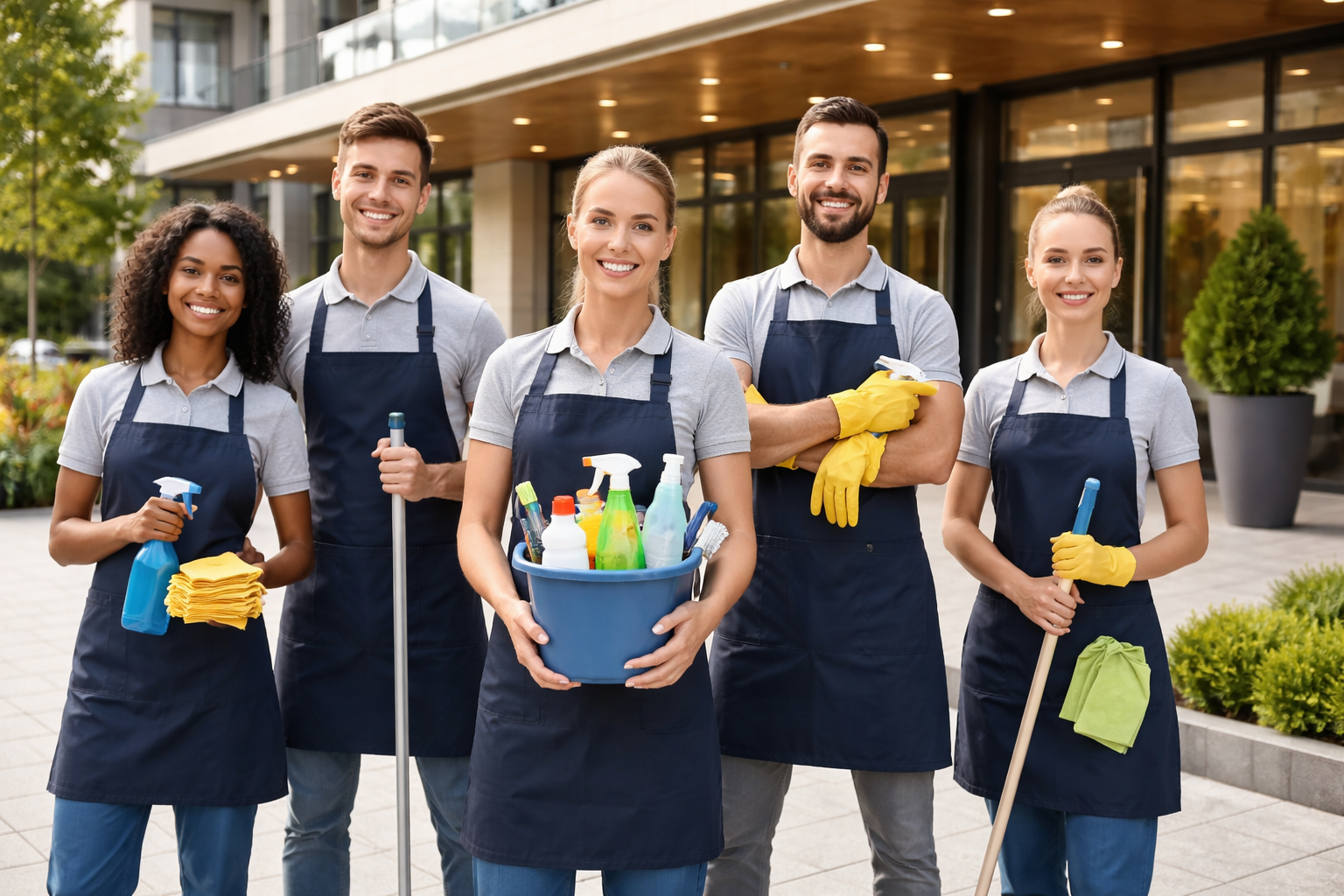 Professional strata cleaning team Sydney Promenade BM