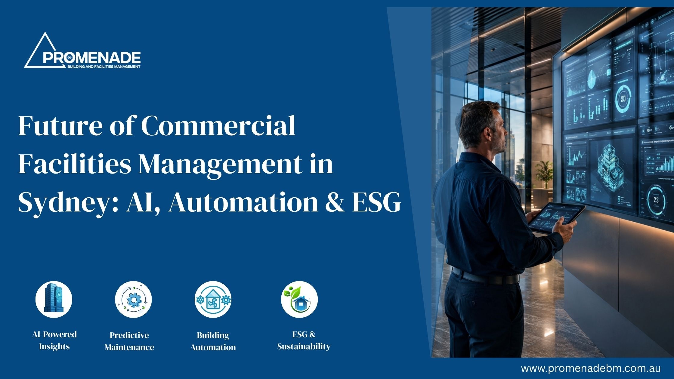 Future of Commercial Facilities Management in Sydney AI, Automation & ESG